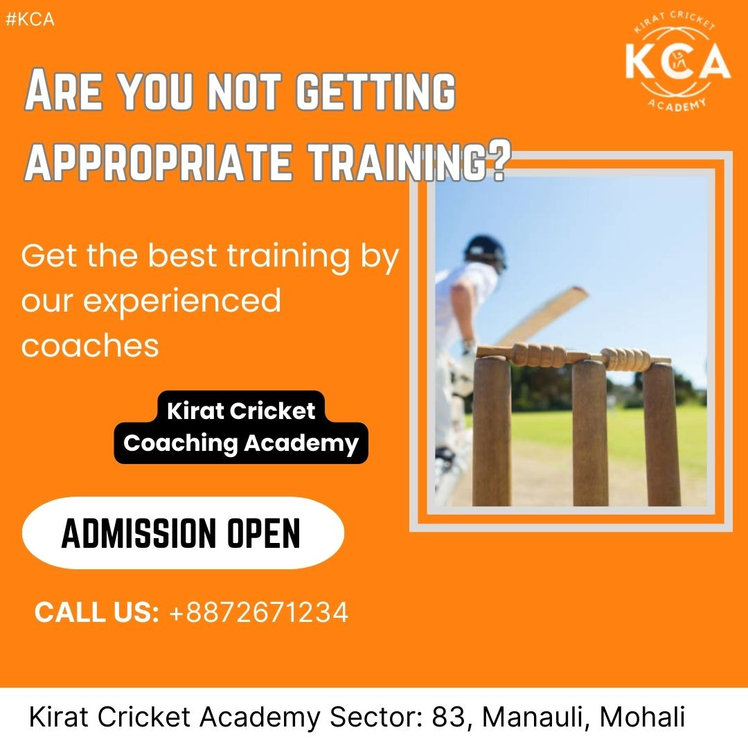 Kirat Cricket Academy: Top Cricket Coaching Academy in Chandigarh Mohali