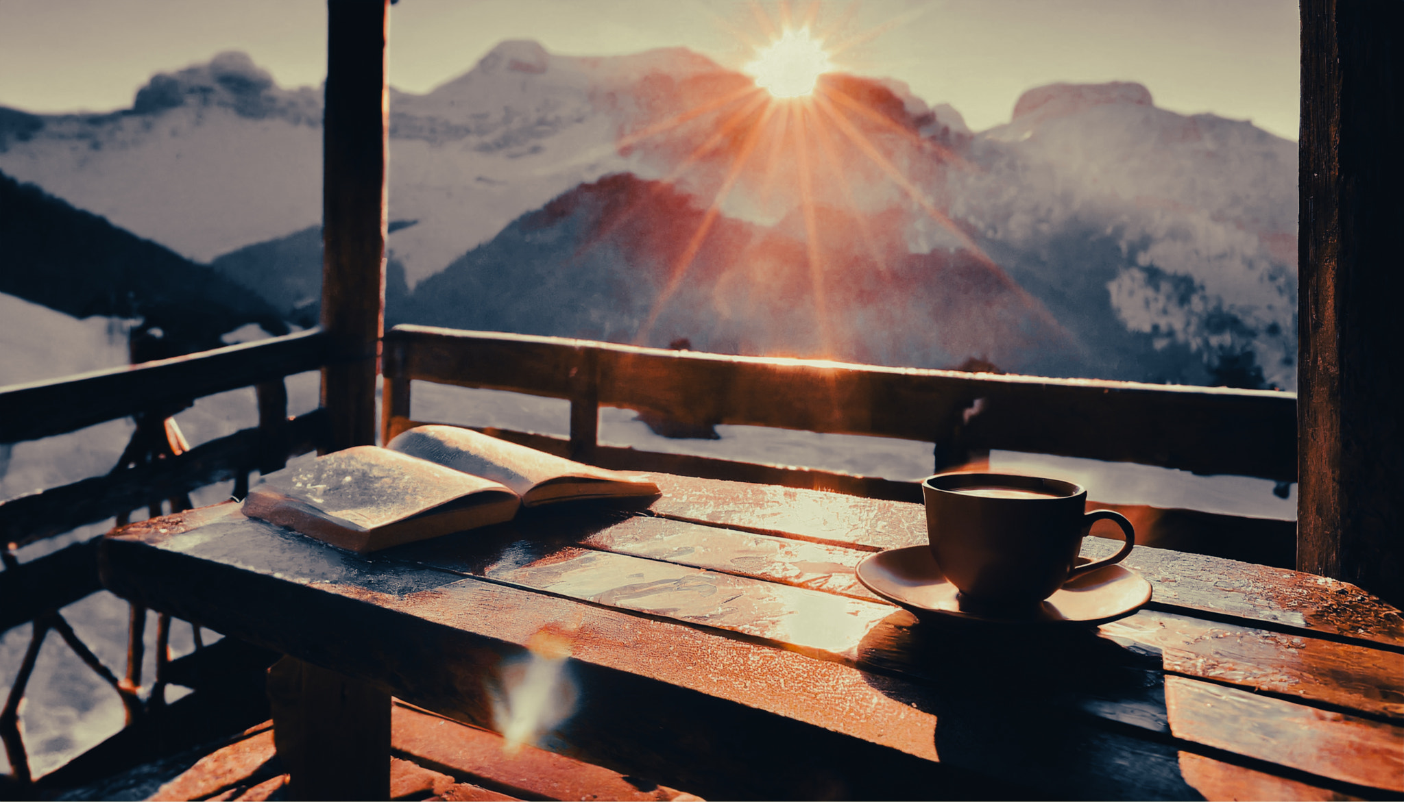 Lost in the pages, found in the mountains.