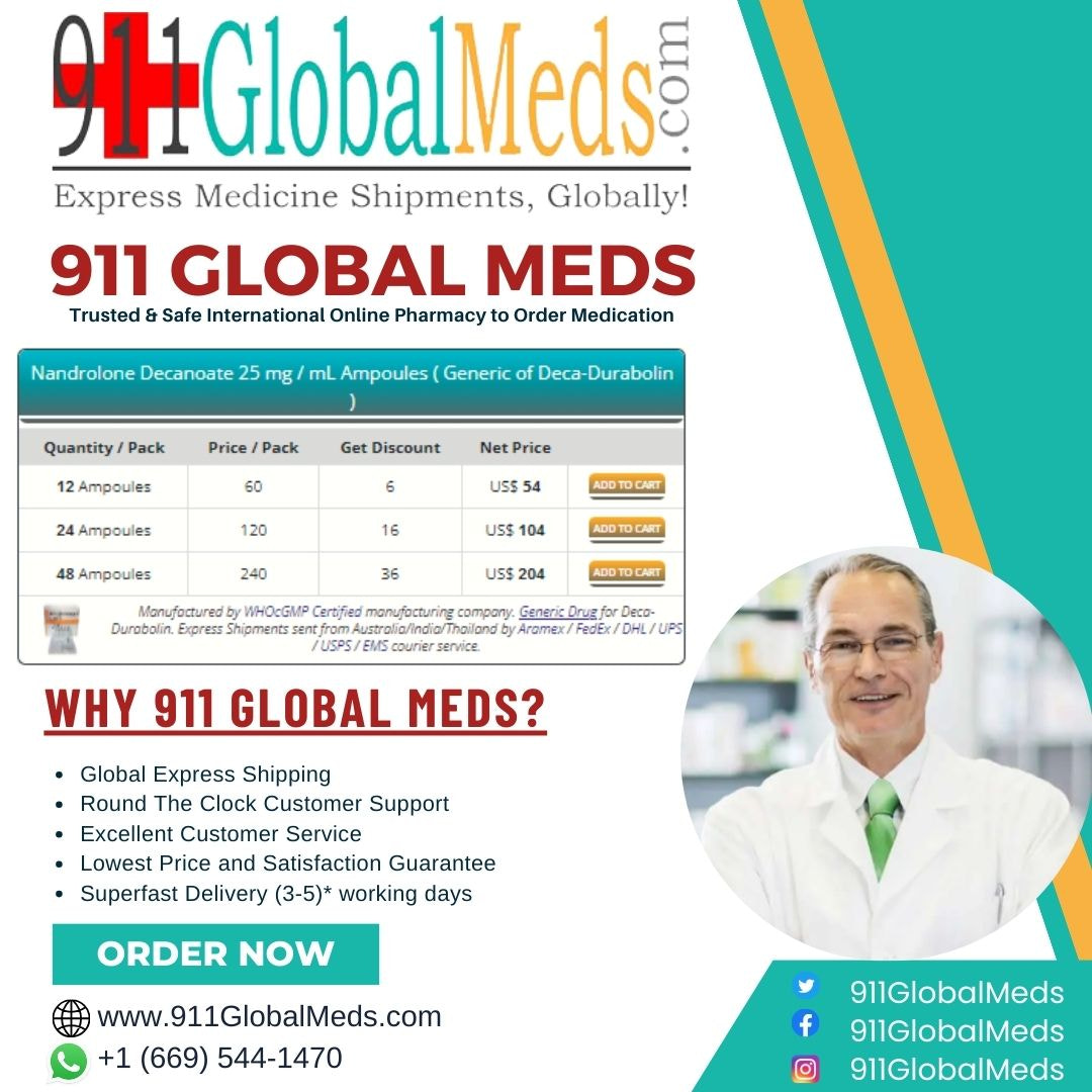 Never Miss a Dose: Convenient DECA-DURABOLIN Refills Online