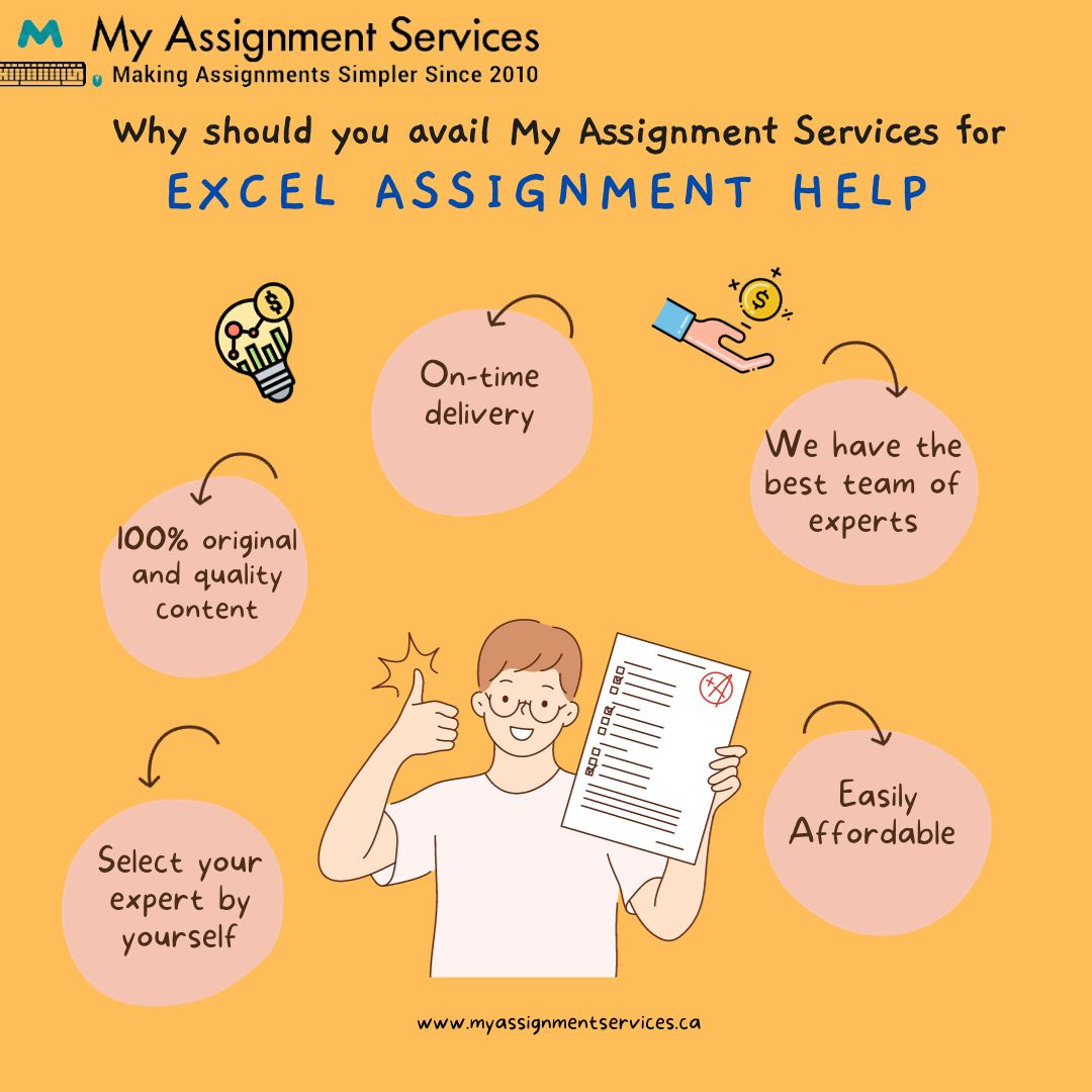 My Assignment Services for Excel Assignment Help in Canada