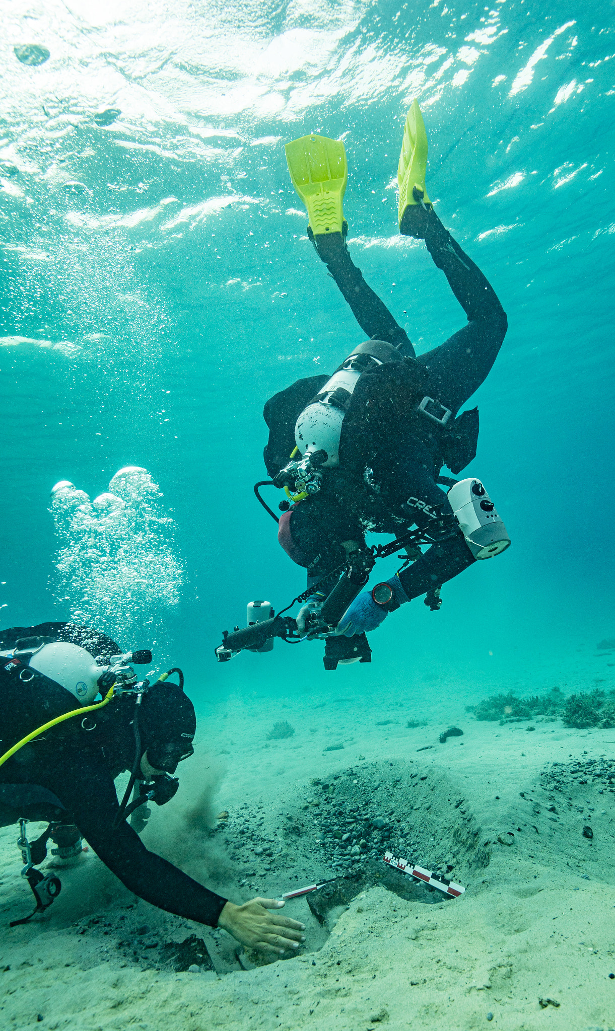 Underwater archaeologist
