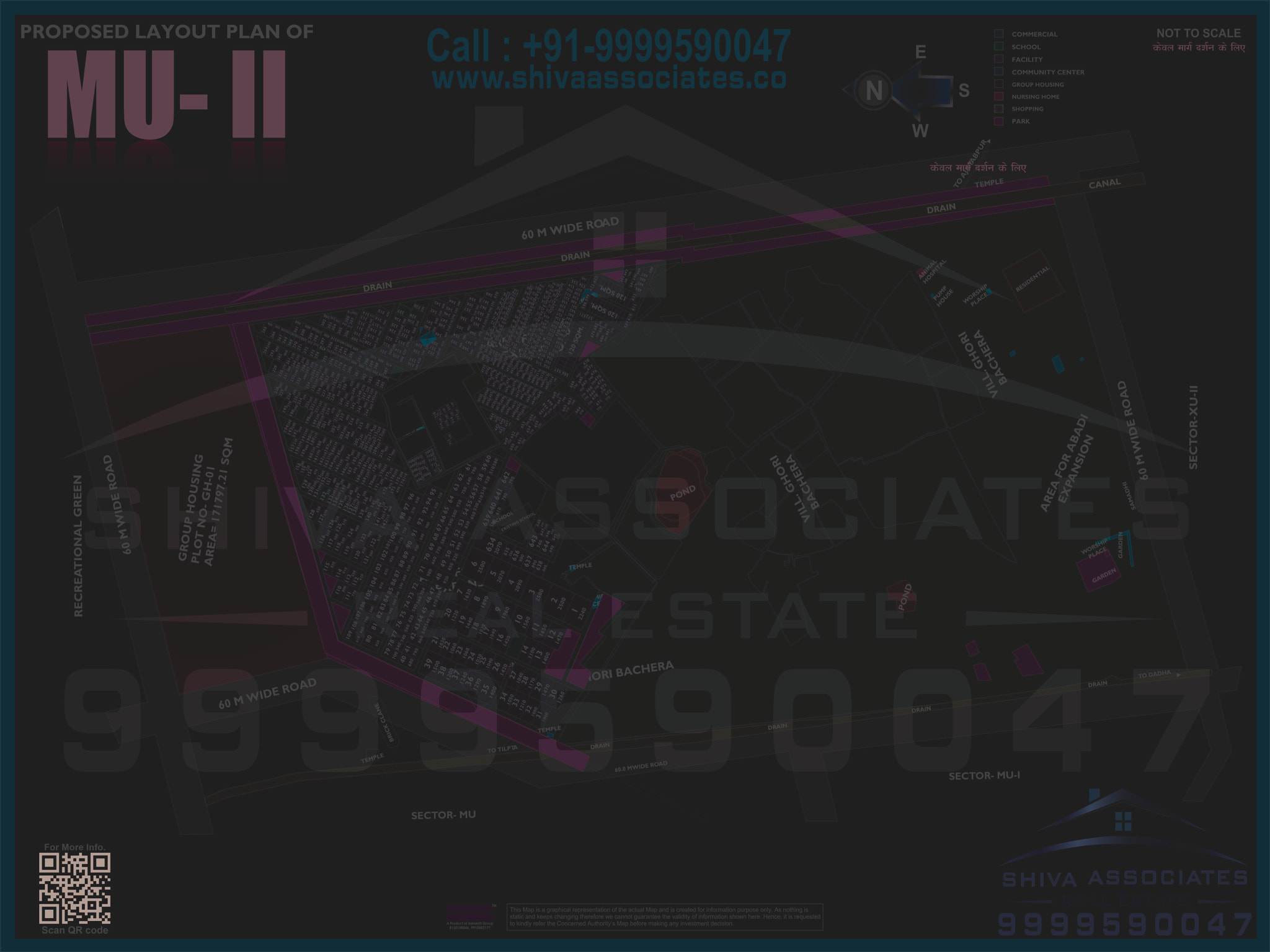 MU 2 Greater Noida HD Map Layout Plan of MU 2 | Shiva Associates