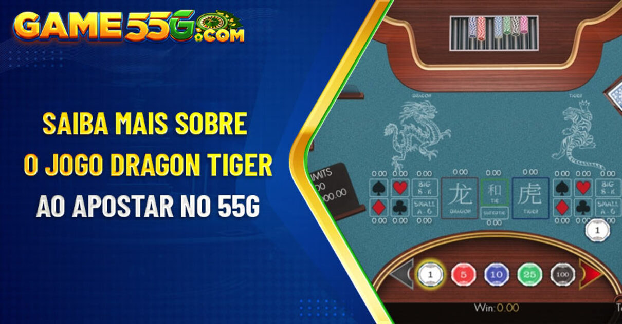 Jogar o jogo Dragon Tiger na casa de apostas online 55G
