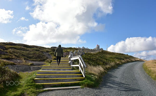 Cape Spear Lighthouse and grounds, Newfoundland, Canada by Brandy Saturley on 500px.com