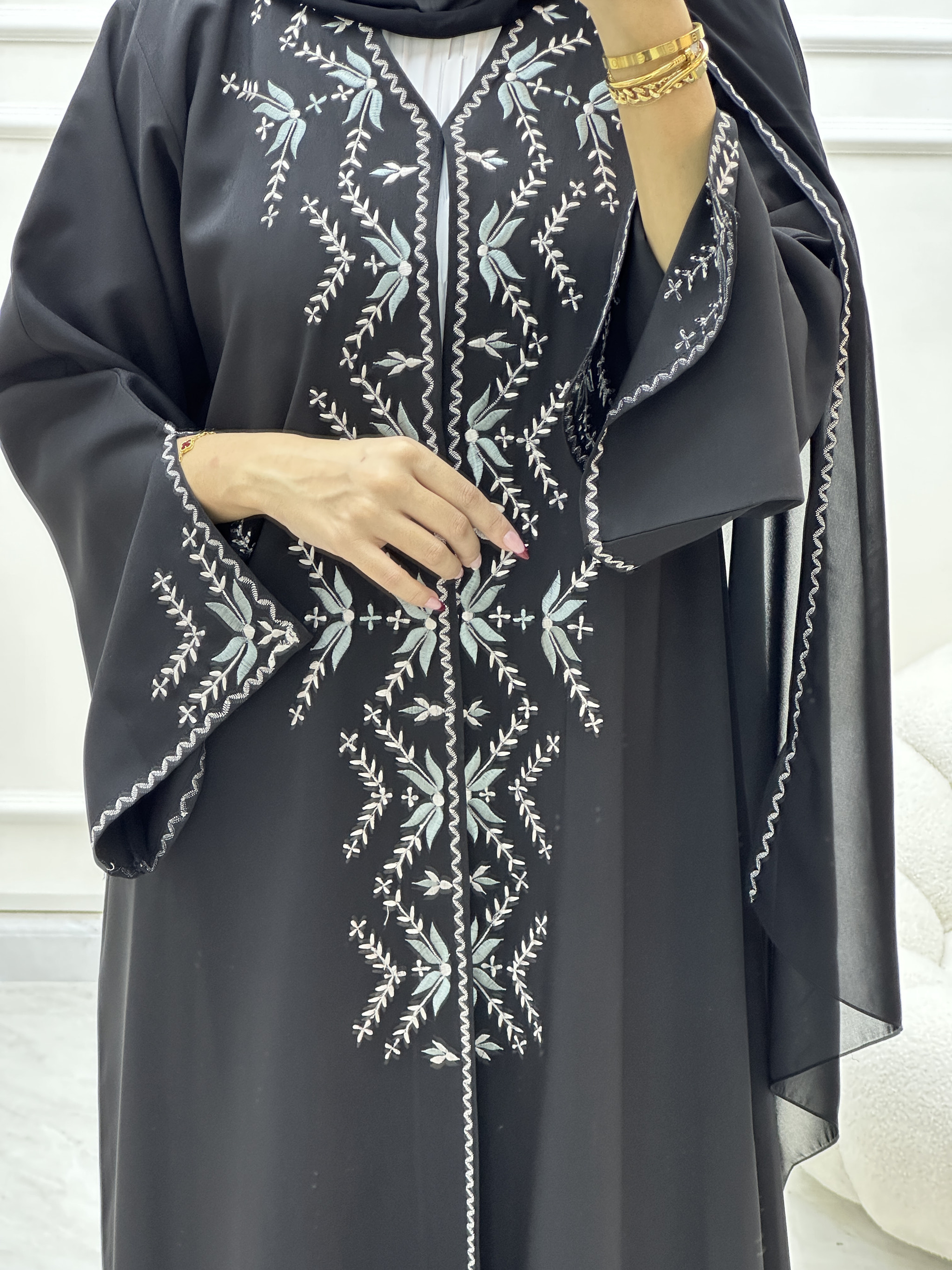 Black Ramadan Abaya
