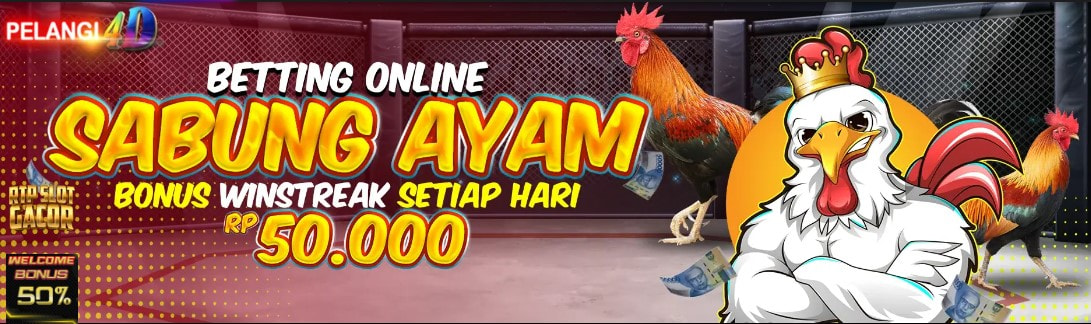 PELANGI4D SITUS BETTING SABUNG AYAM ONLINE TERPECAYA