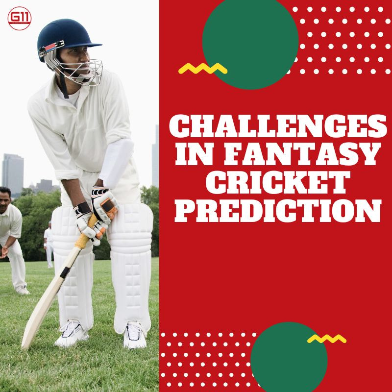 Challenges in Fantasy Cricket Prediction