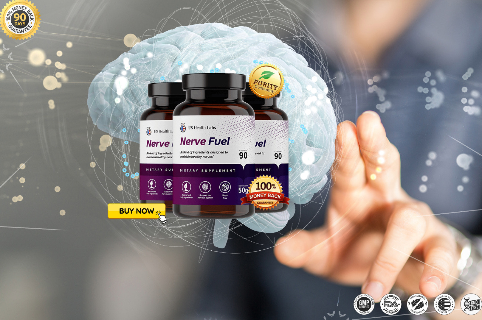 Nerve Fuel By US Health Labs-Protect Users Against Peripheral Neuropathy!