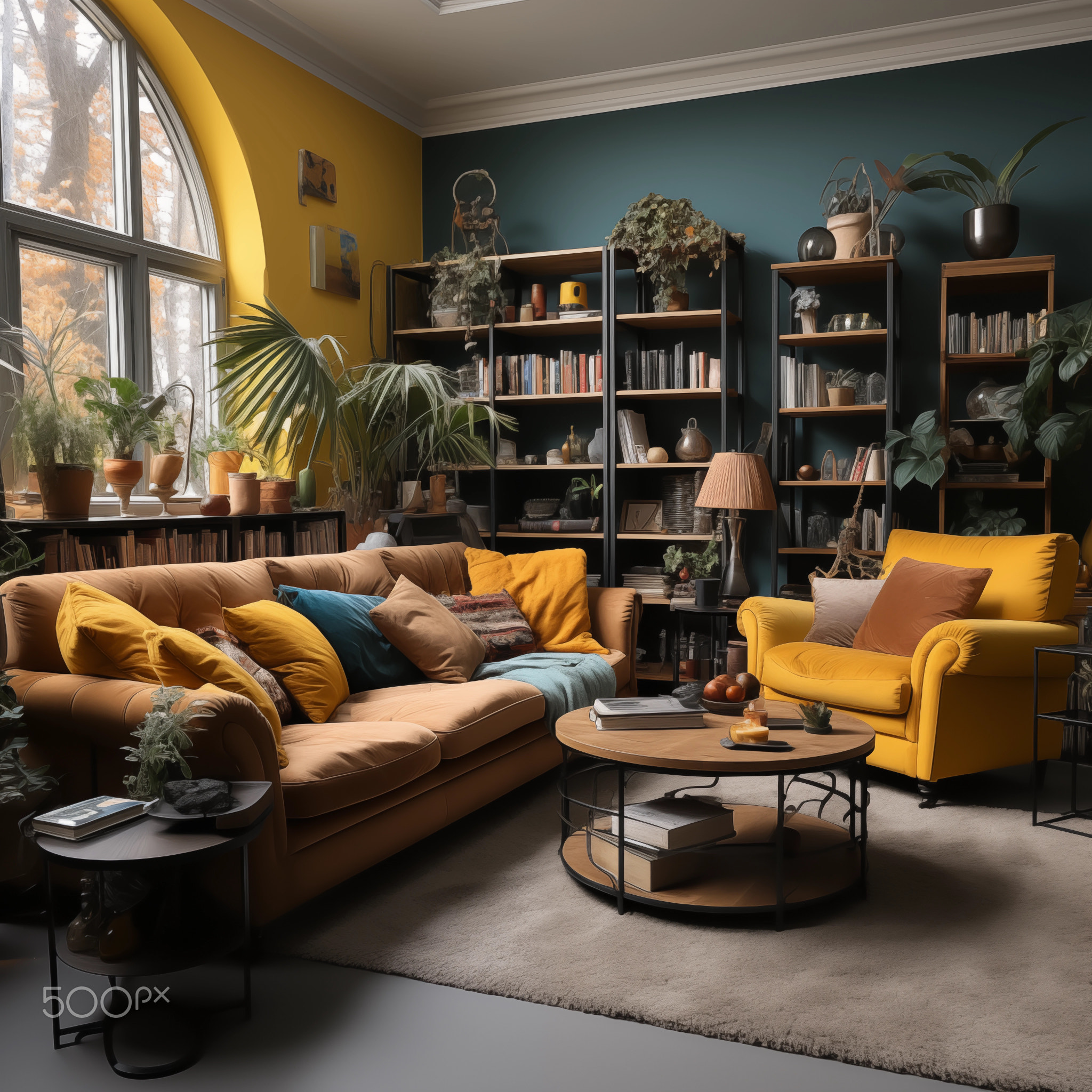 A psychology clinic with comfortable couches therapy