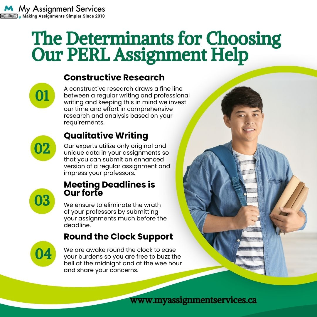 The Determinates for Choosing Perl Assignment Help by My Assignment Services