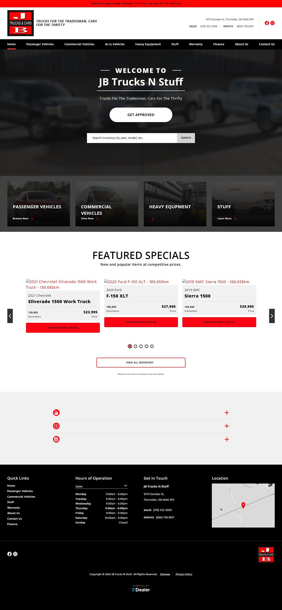 J B Trucks n Stuff: Your Trusted Source for Quality Preowned Vehicles in London, ON