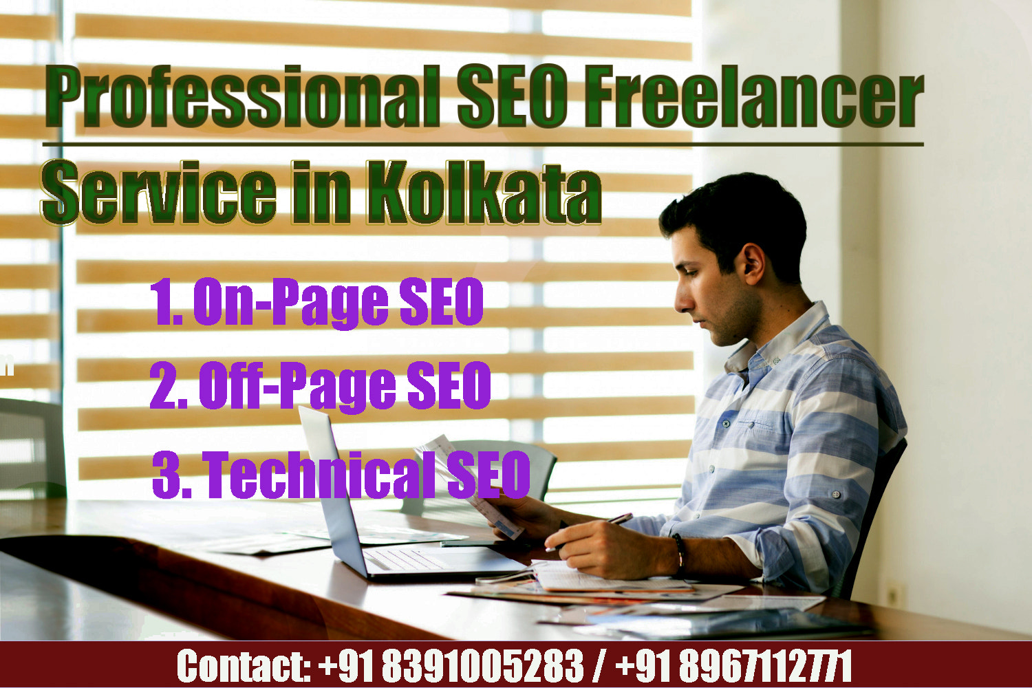 Professional SEO Freelancer Services by Adrij in Kolkata