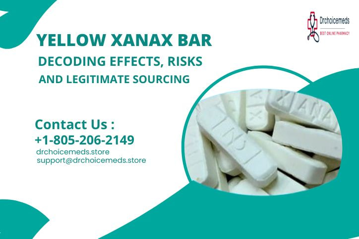 Yellow Xanax Bar: Decoding Effects, Risks, and Legitimate Sourcing | DrchoiceMeds