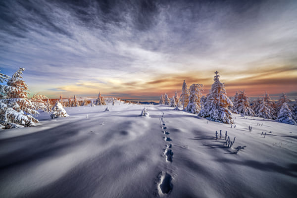 First Trace in the morning by Robert Didierjean on 500px.com