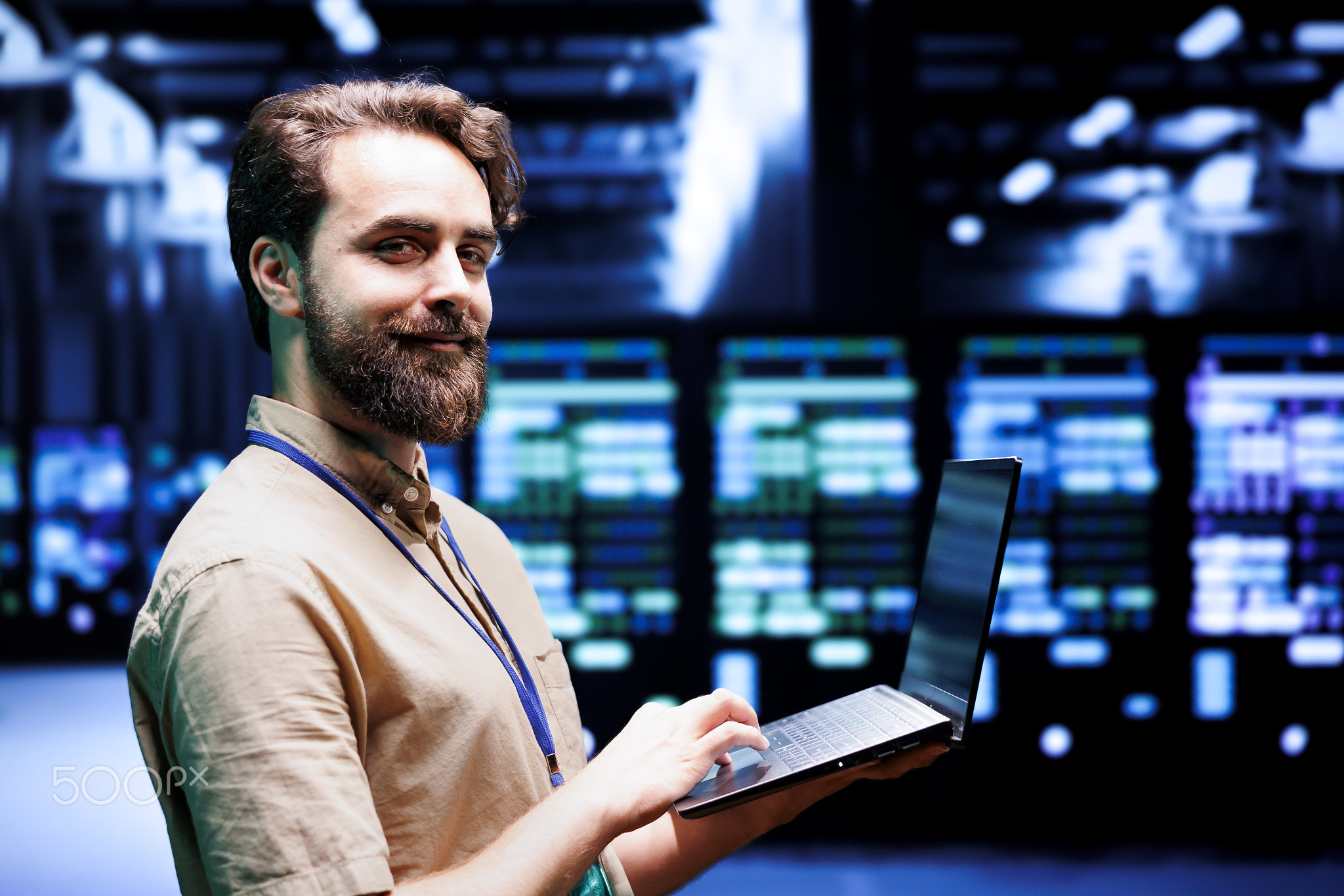 Maintenance in blockchain server room