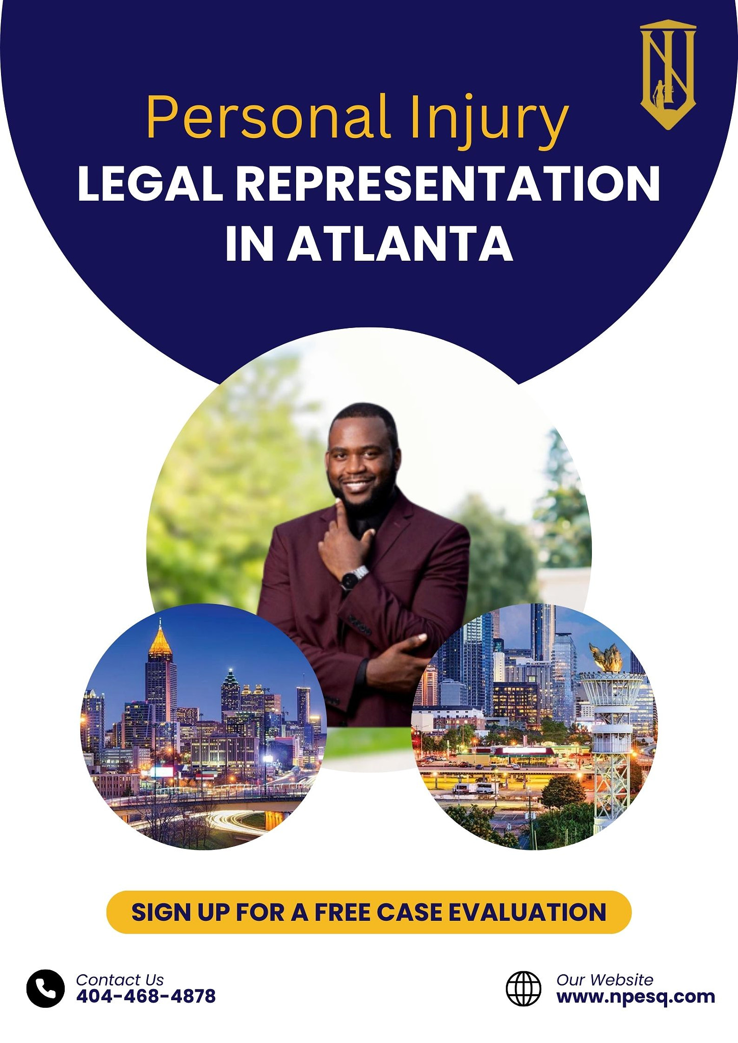 Expert Personal Injury Legal Representation in Atlanta, Georgia | Attorney Nigel Phiri