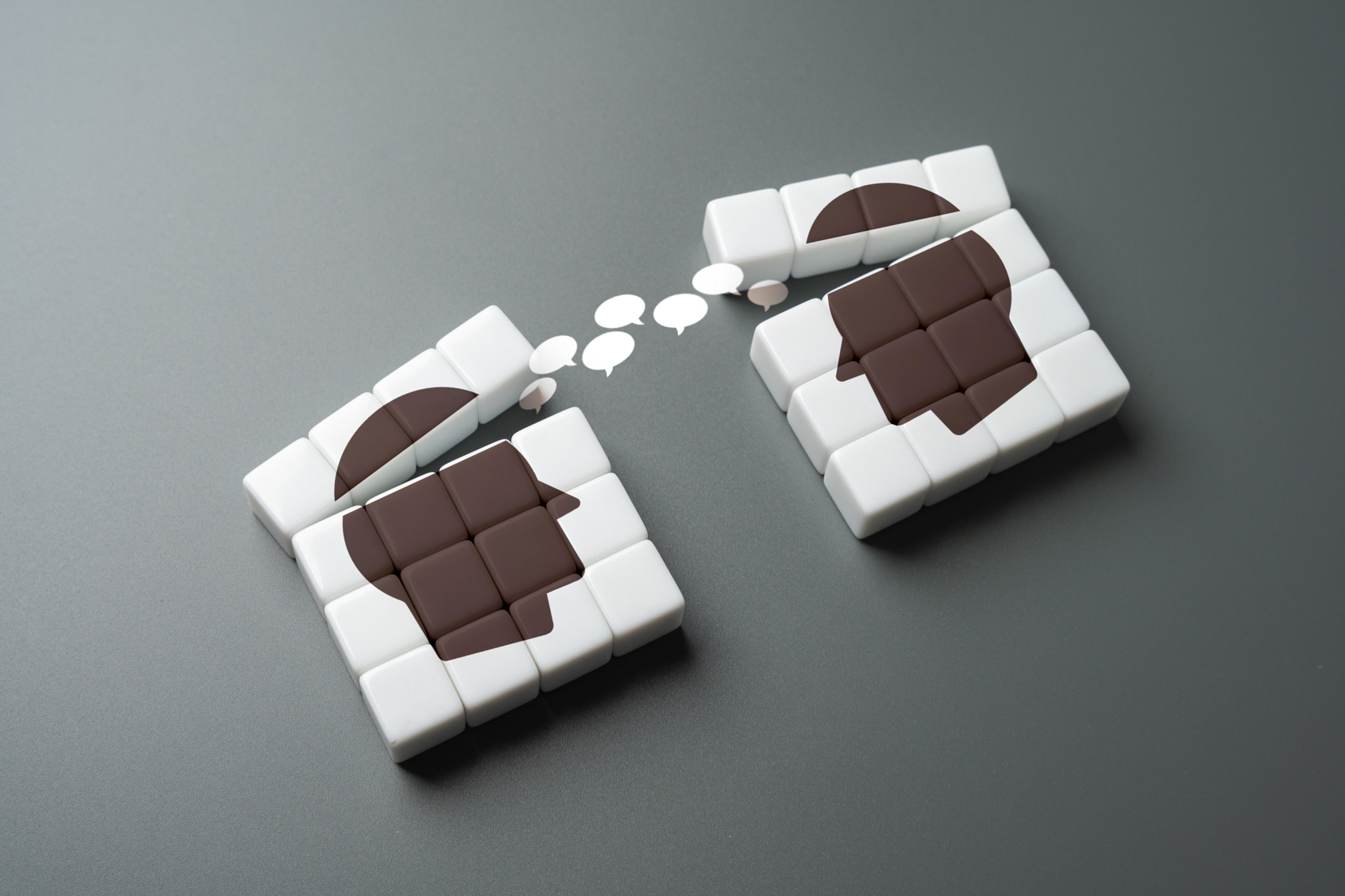 Communication and exchange of thoughts. Conversations and chatting. Mutual relations. Brainstorming,