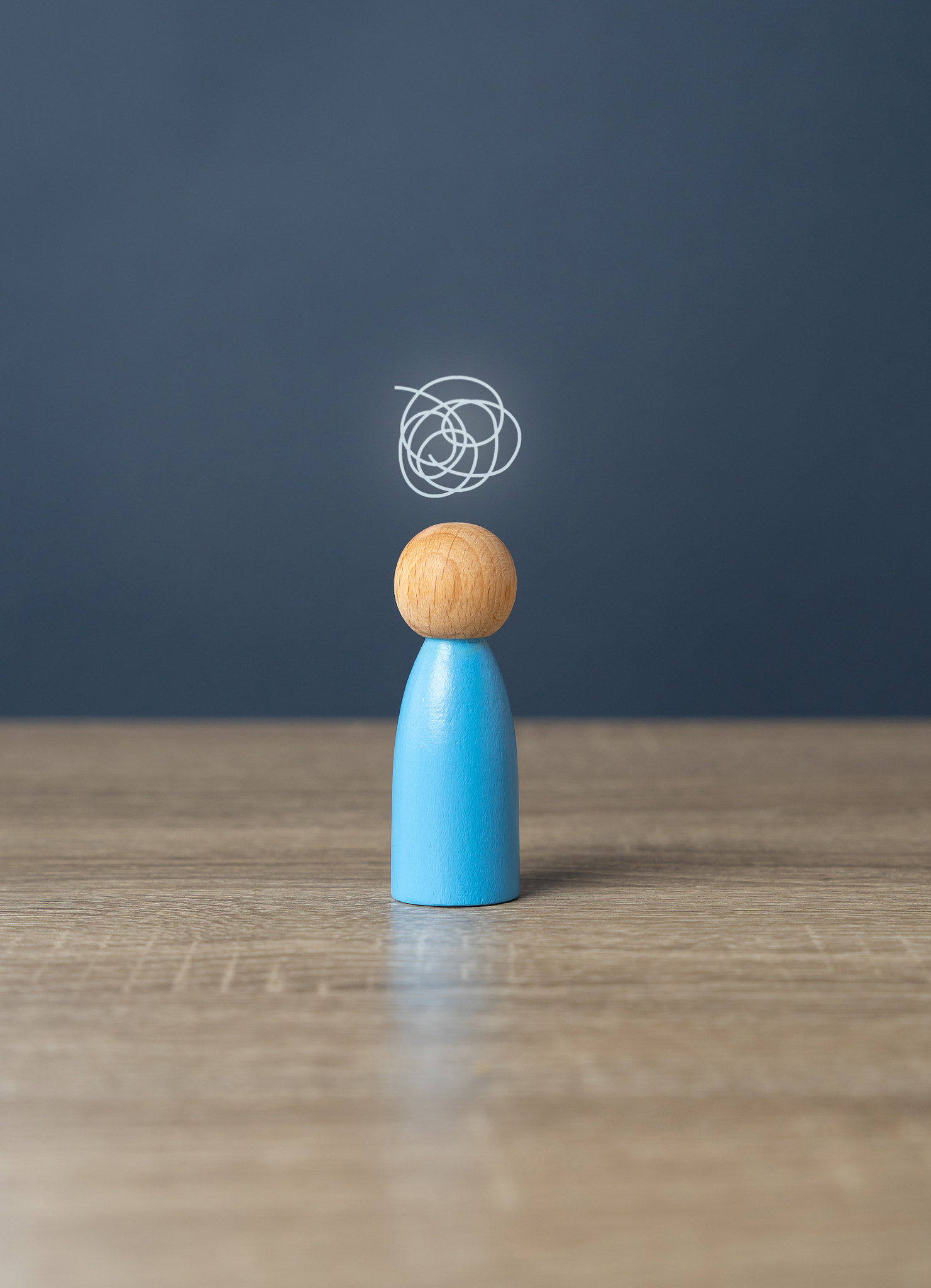 Person is confused. Irrelevant and absurd information. Distractions boredom, lack of focus. Mindset