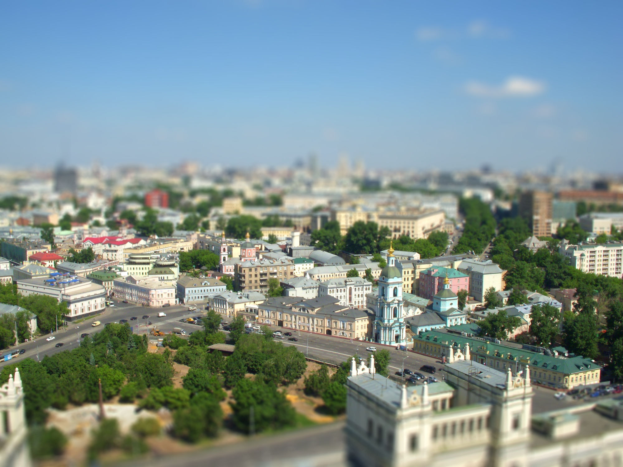 view of Moscow