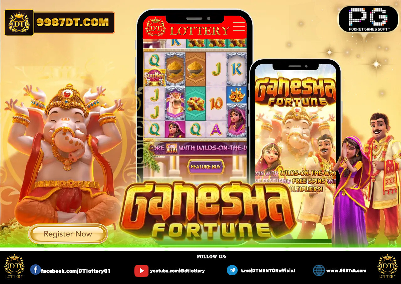 India Games: Play Ganesha Fortune Slot and Win Big with DT LOTTERY!