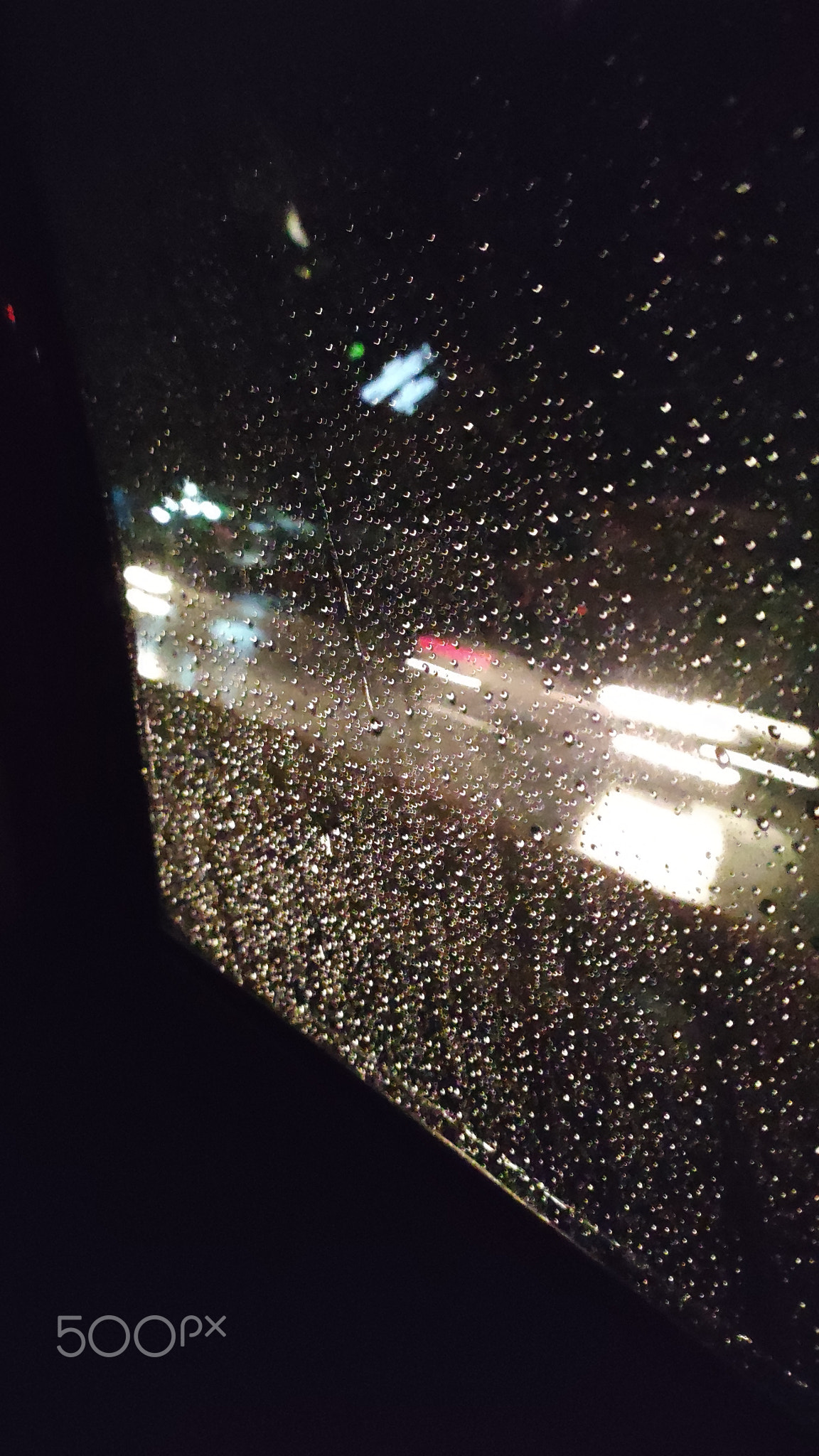 Rain at nigth