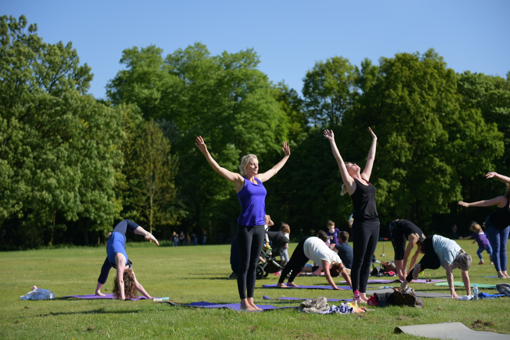 Brentwood Yogathon in aid of Mental Health cahrity by Ian Davidson on 500px.com