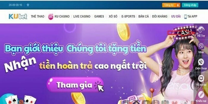 MỘT SỐ CHƯƠNG TRÌNH KHUYẾN MẠI KUBET ĐANG HOT