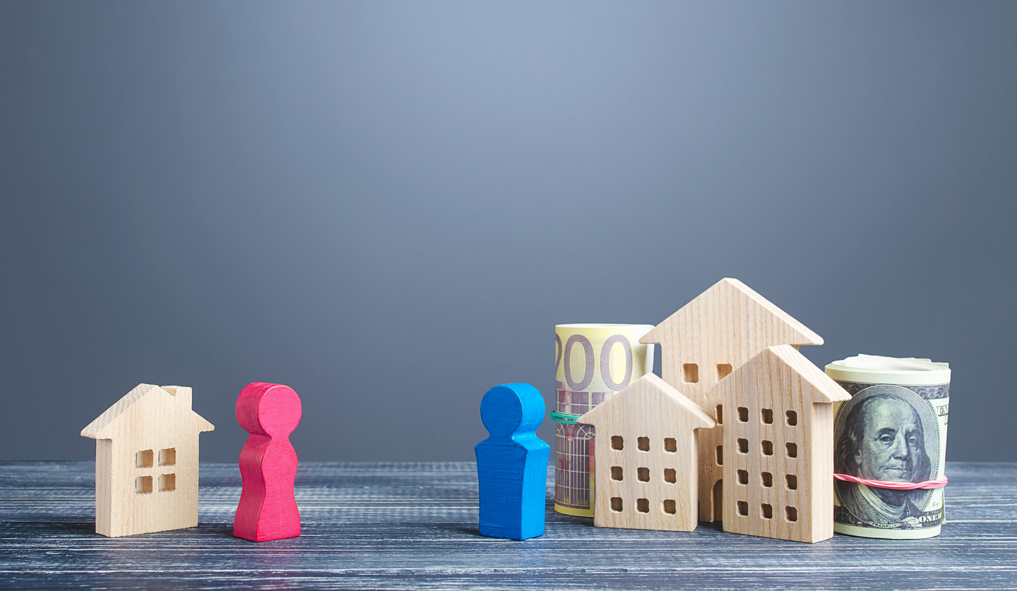 Ex-husband takes most of the marital property from his ex-wife. Unfair division after divorce. Dispu