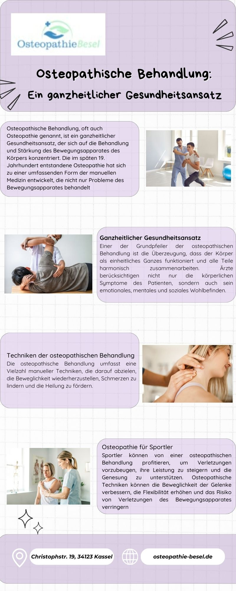 Osteopathische Behandlung: Ein ganzheitlicher Gesundheitsansatz