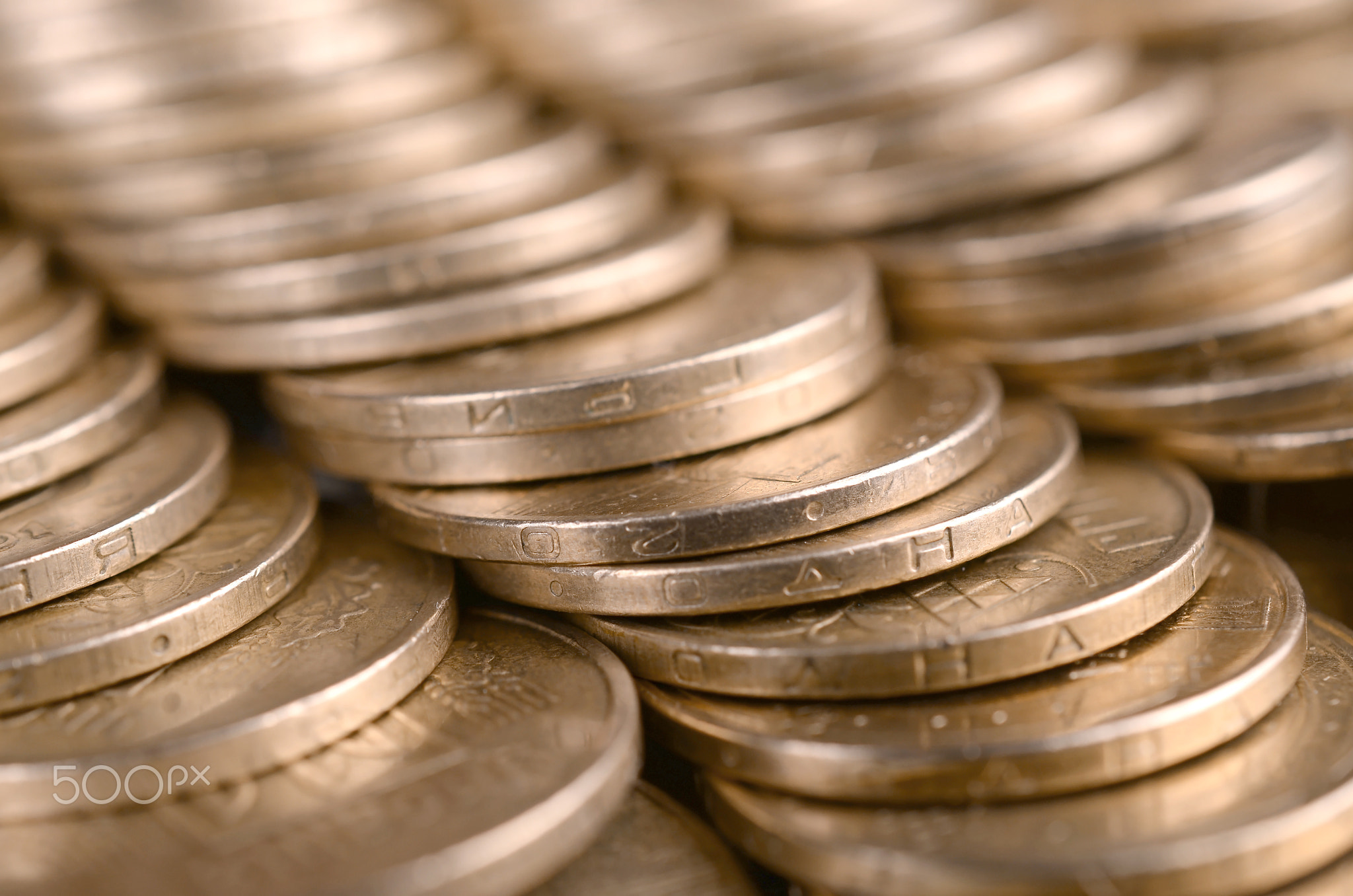 Financial success ukrainian money background for rich life concepts