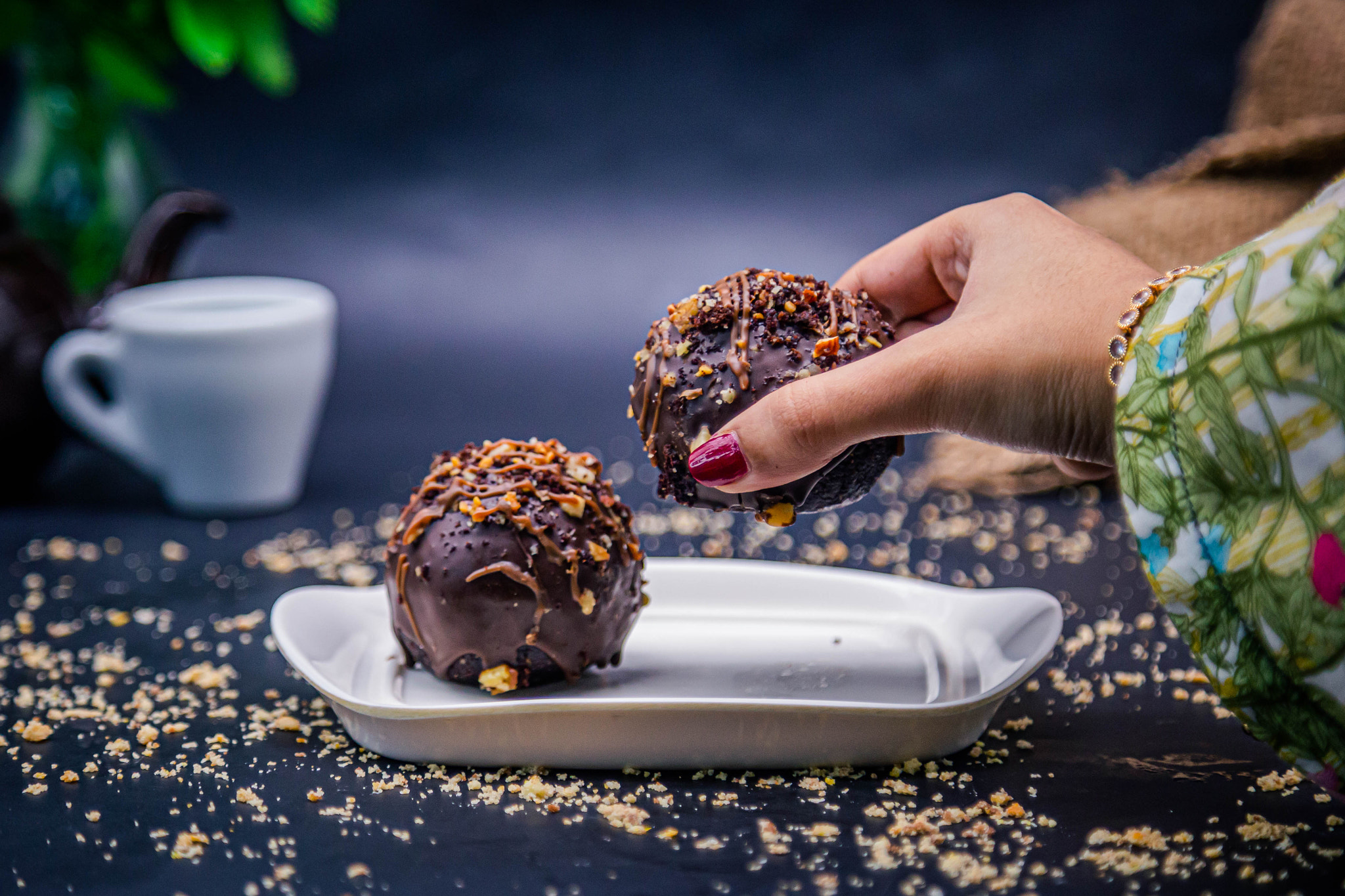 Nutella Hazelnut Chocolate Truffles