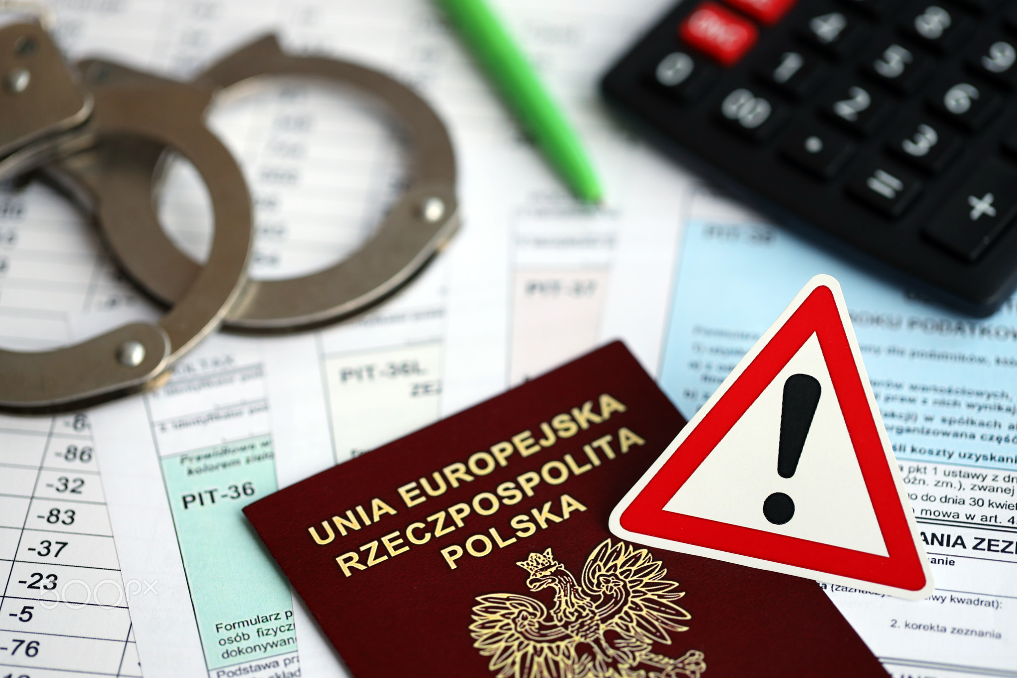 Concept of problems and troubles during tax reporting and taxpaying in poland
