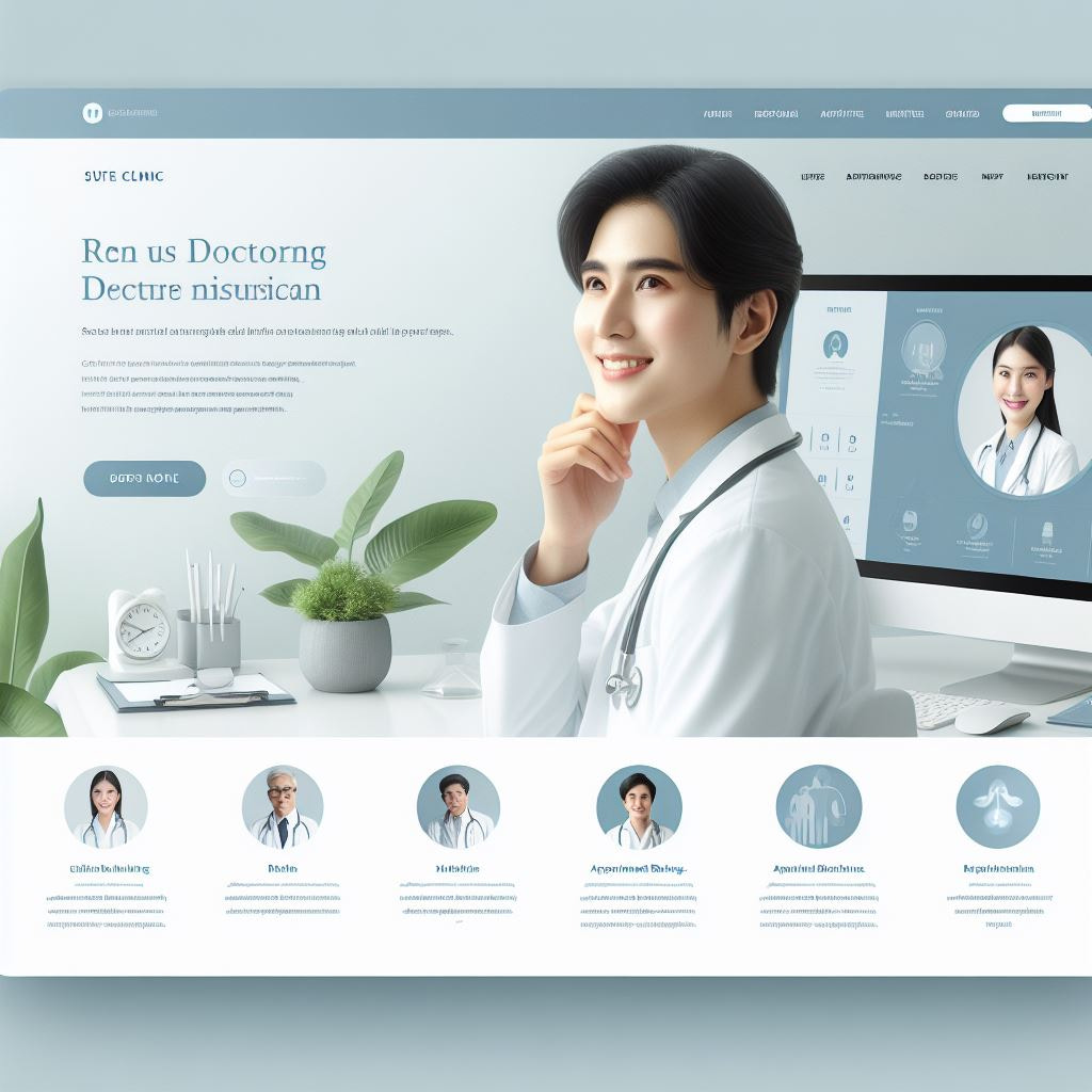 clinics website design