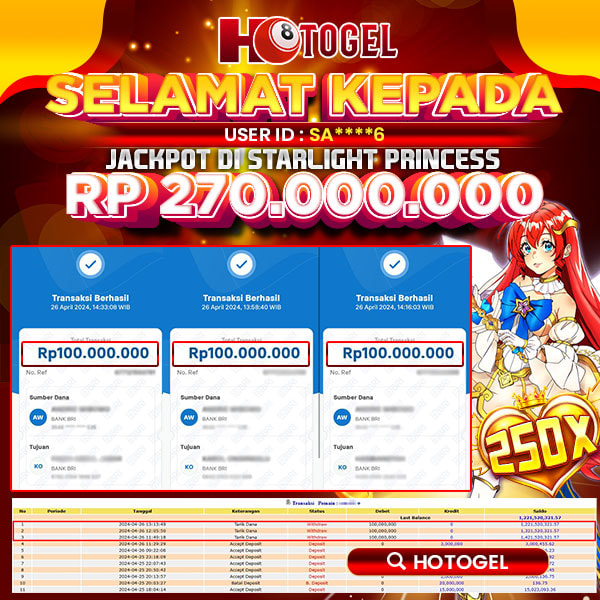 HOTOGEL - Situs Togel Online Hadiah Terbesar Di Indonesia