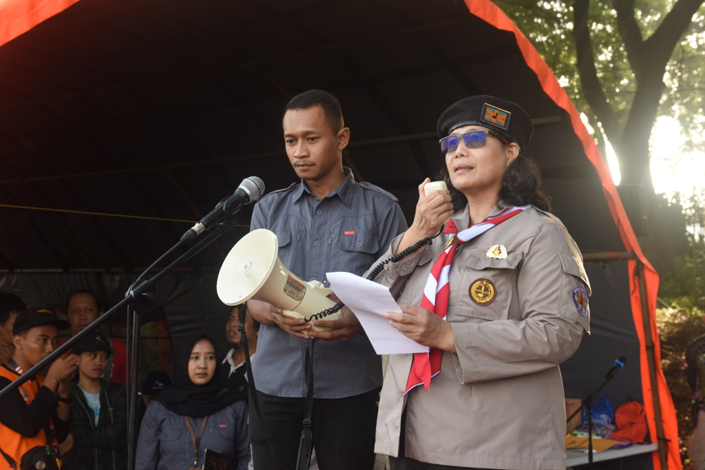 pj wali kota kediri zanariah peringati hari bumi dan hari air dunia world earth day 2024