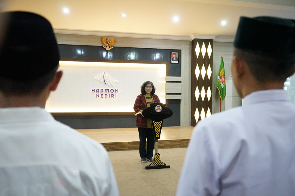 pj wali kota kediri zanariah serahkan 263 SK PPPK tahun 2023