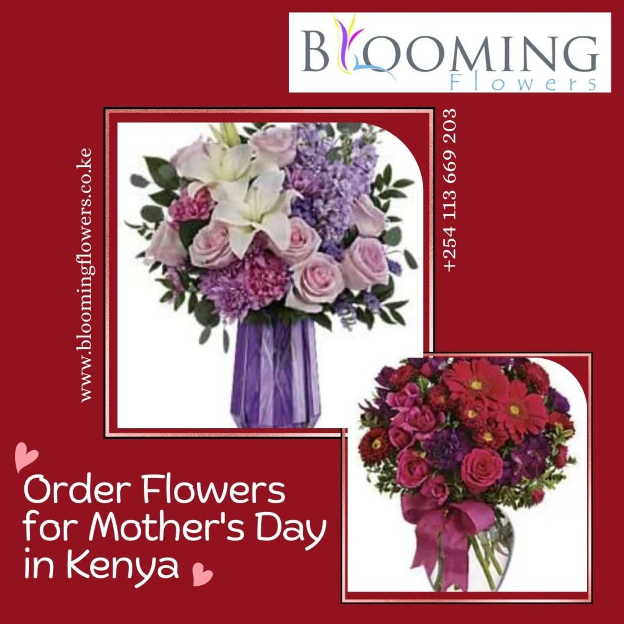 Order Flowers for Mother's Day in Kenya