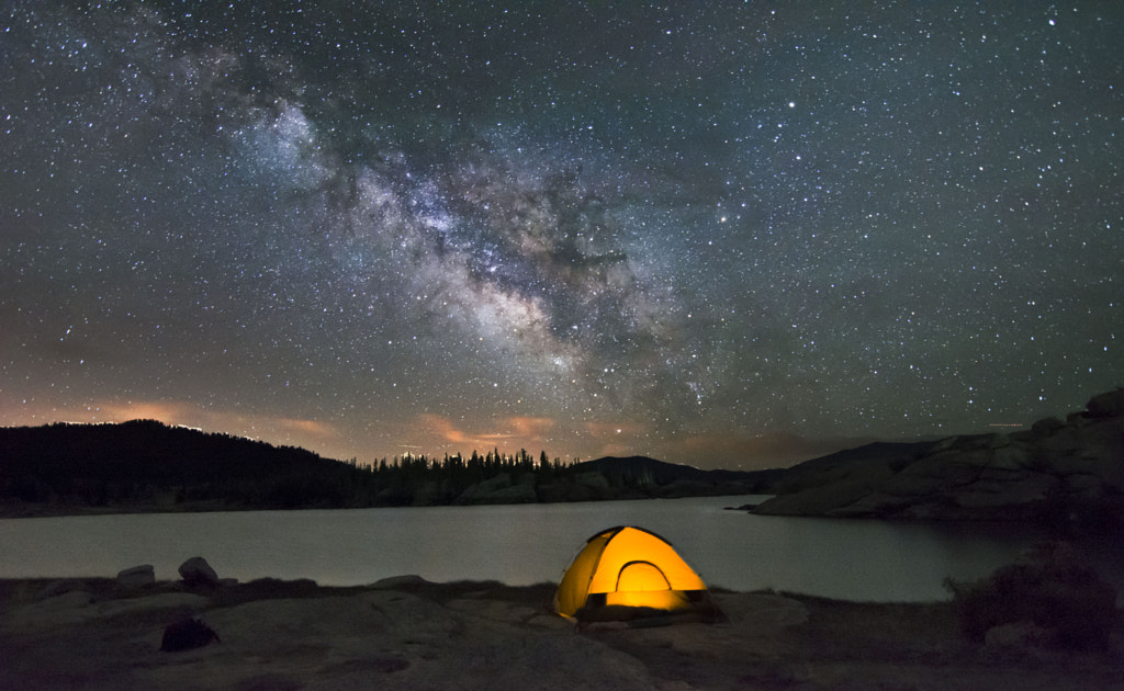 Milky Way at Eleven Mile Reservoir, Colorado by Randall Bayaz on 500px.com