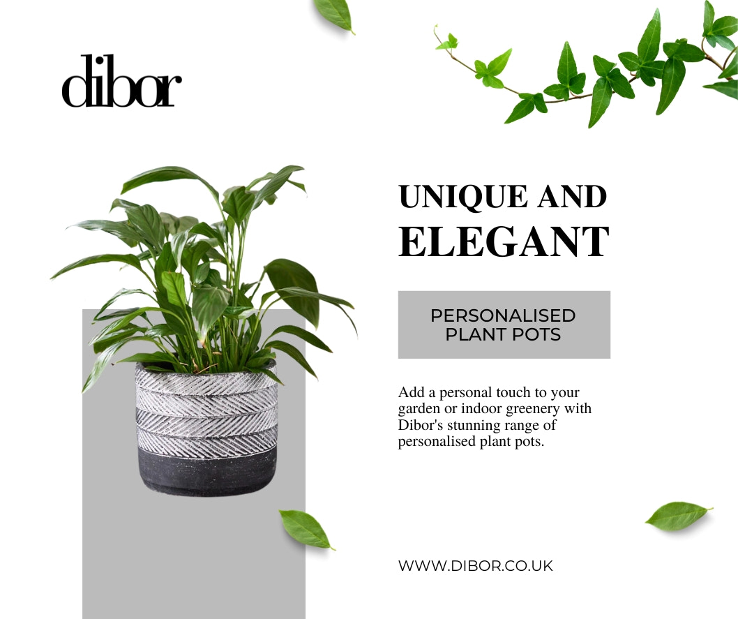 Unique and Elegant Personalised Plant Pots