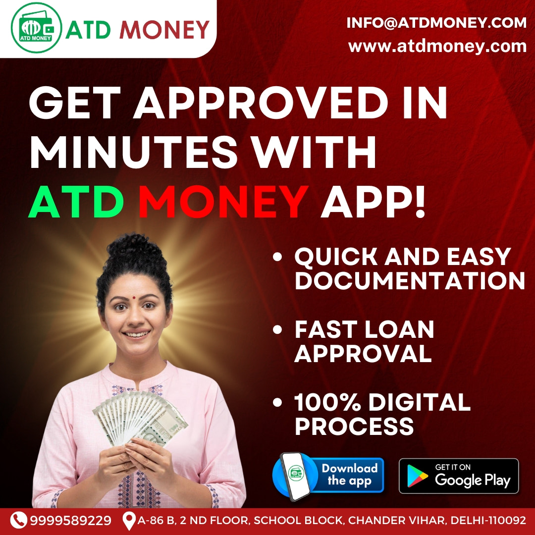 Get Approved In Minutes With ATD Money App!