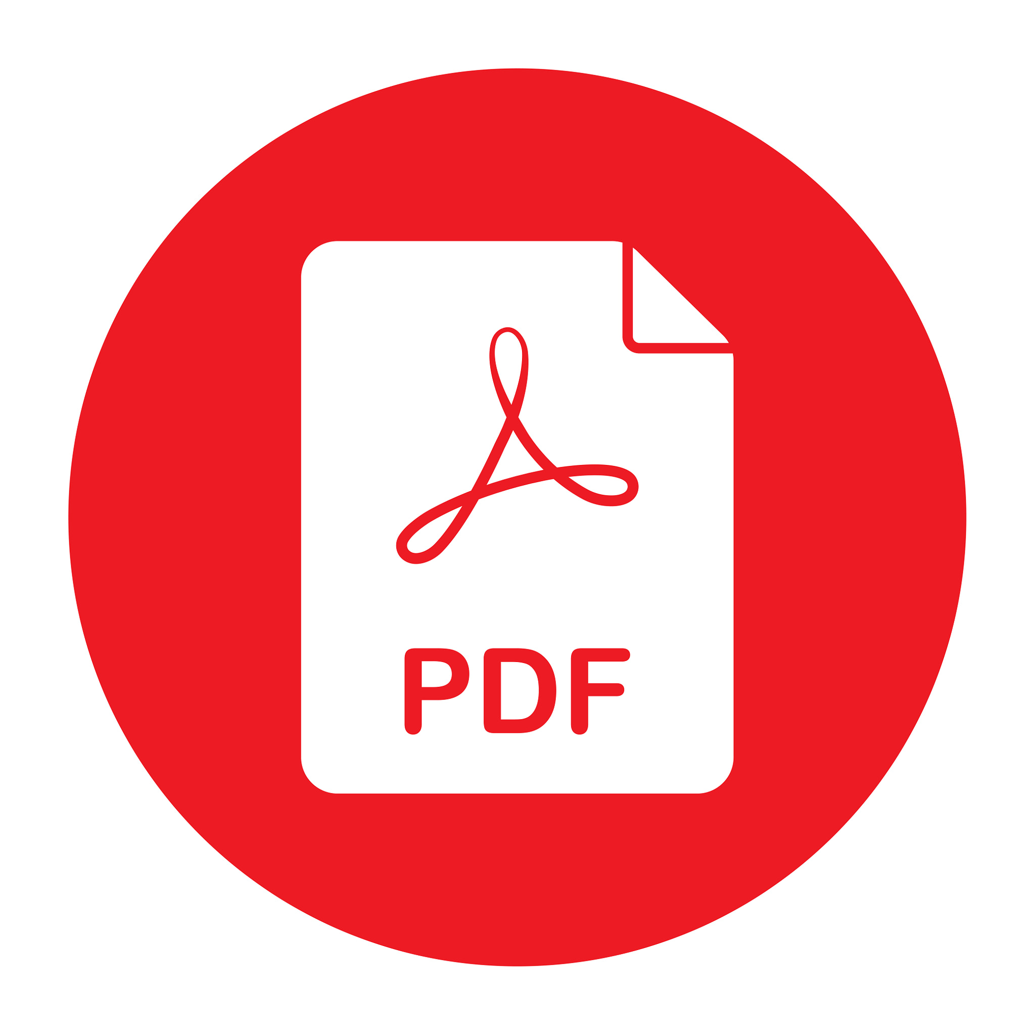 PDF icon design