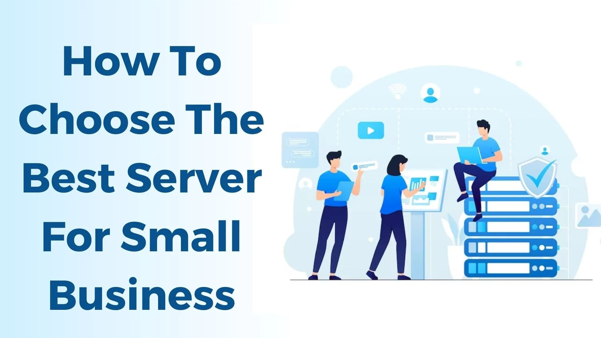 How to Choose Reliable Hosting Provider: Choosing the best server involves evaluating your needs and considering several key factors.. Consider the scalability options for future growth, reliability and uptime guarantees, and the level of technical support offered. Evaluate the security features, including data protection and backup solutions. Read More : https://cloudminister.com/blog/choose-the-best-server-for-small-business/