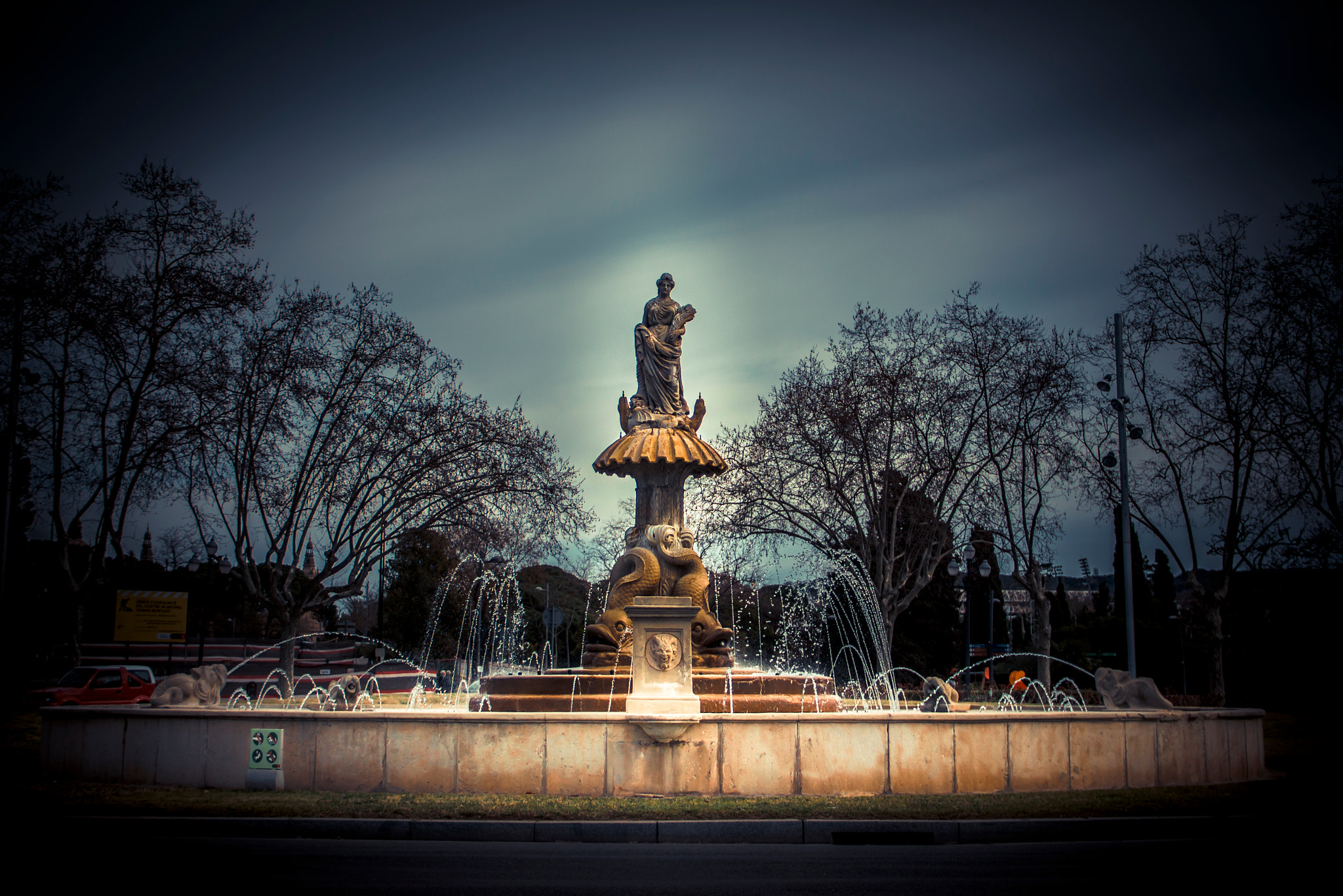 Brunnen in Barcelona