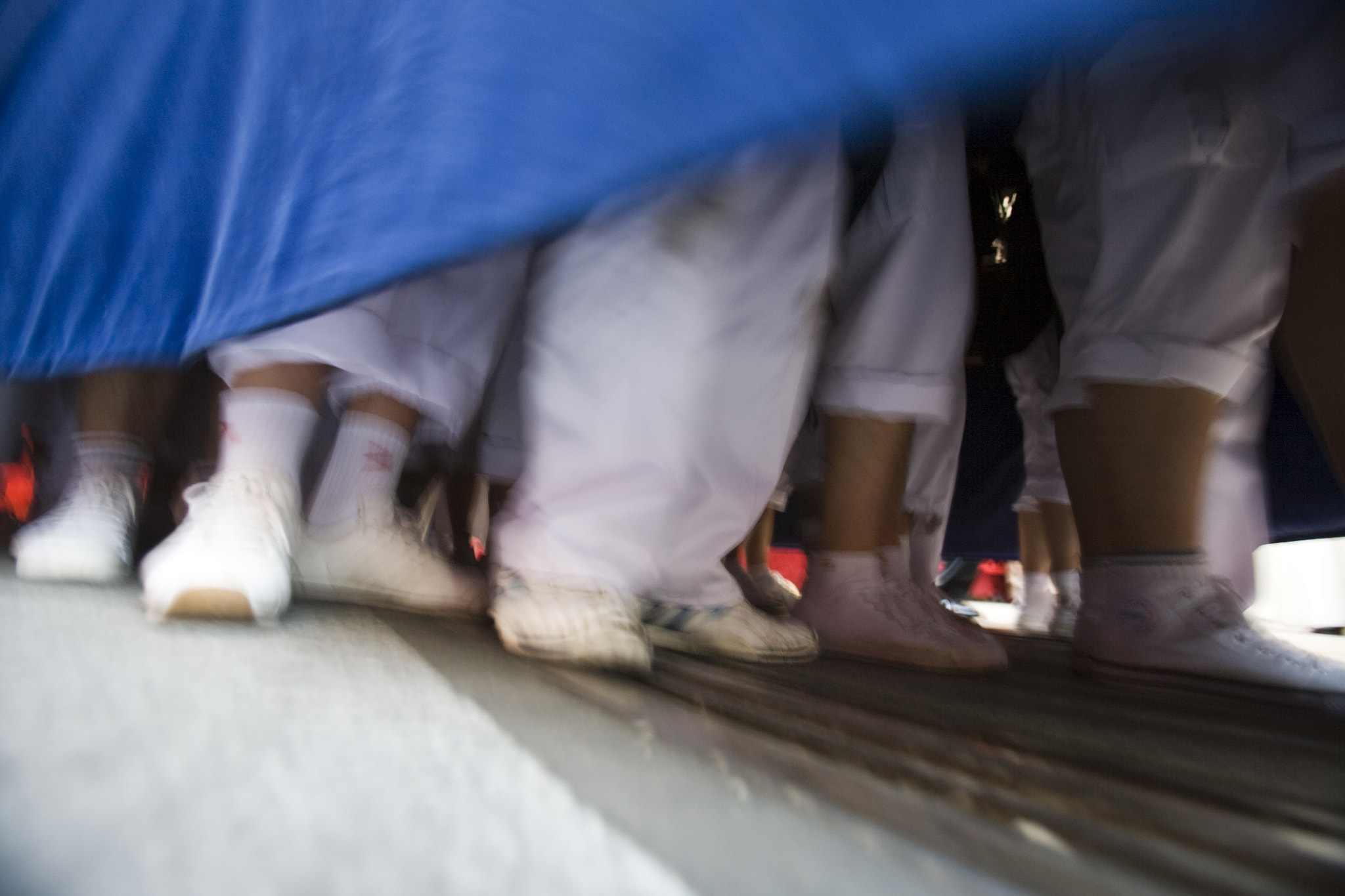 The feet of \