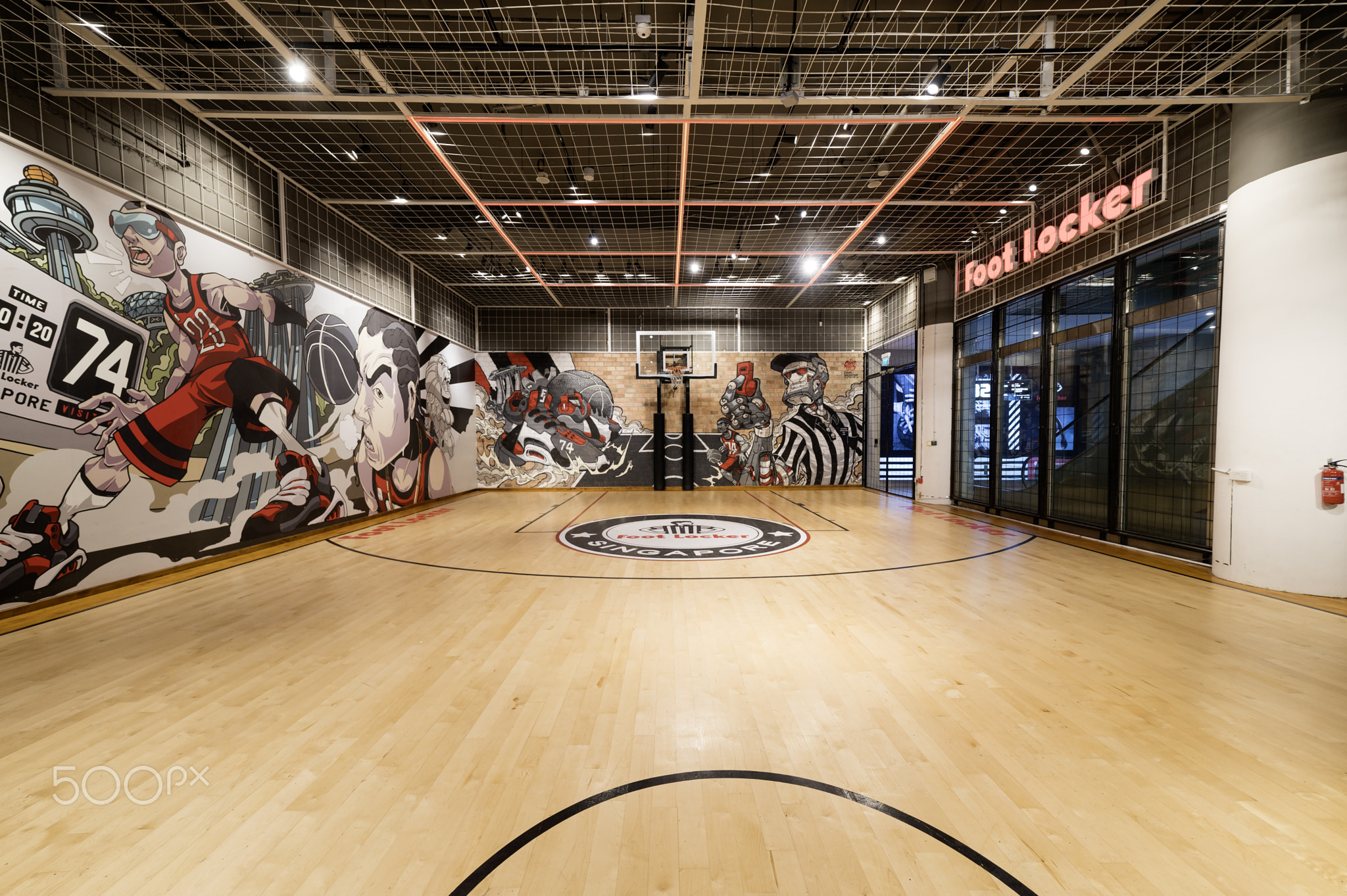 Foot Locker Indoor Basketball Court Singapore
