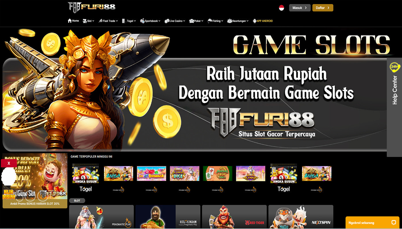 Furi88 link slot gacor andalan 2024  https://furi88.online