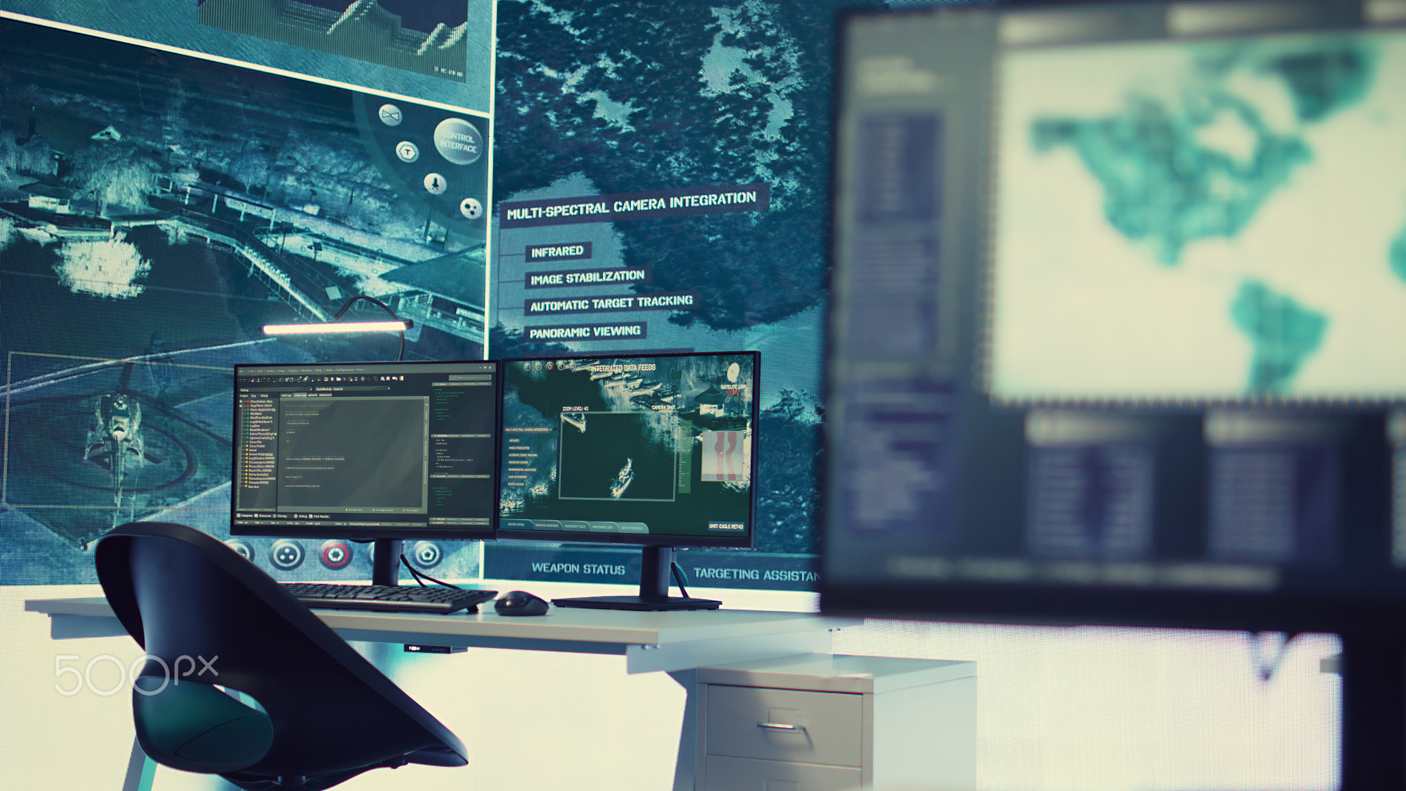 Military operations command center used in following national threats