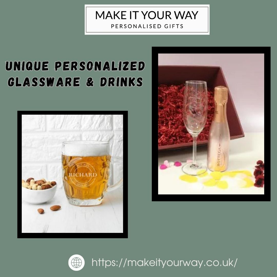 Unique Personalized Glassware & Drinks | Make It Your Way