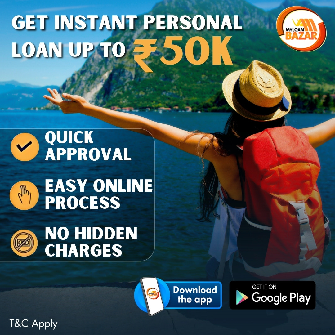 Get Instant Personal loan up to 50K