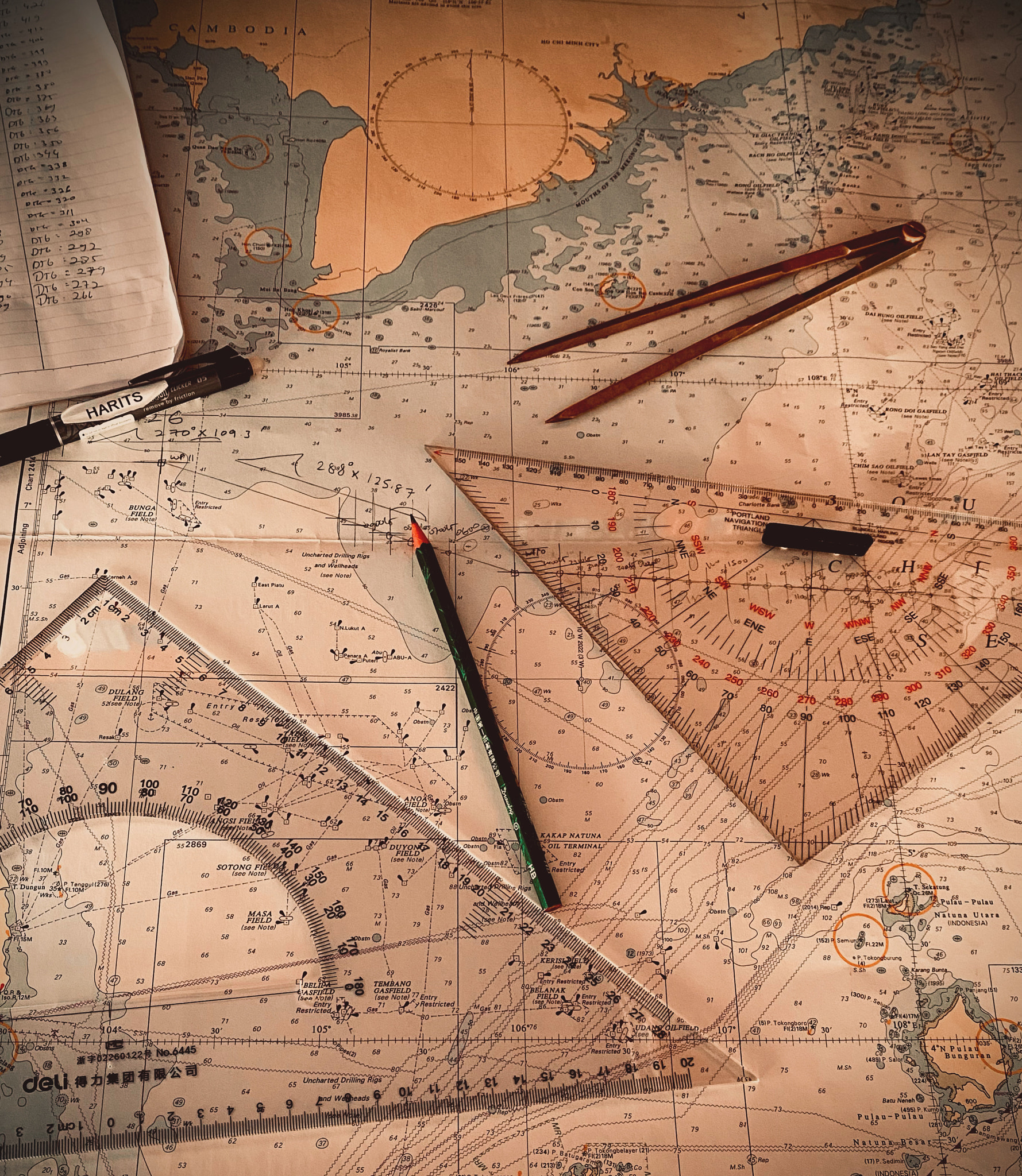 Full frame shot of map by Harits Daffa on 500px.com